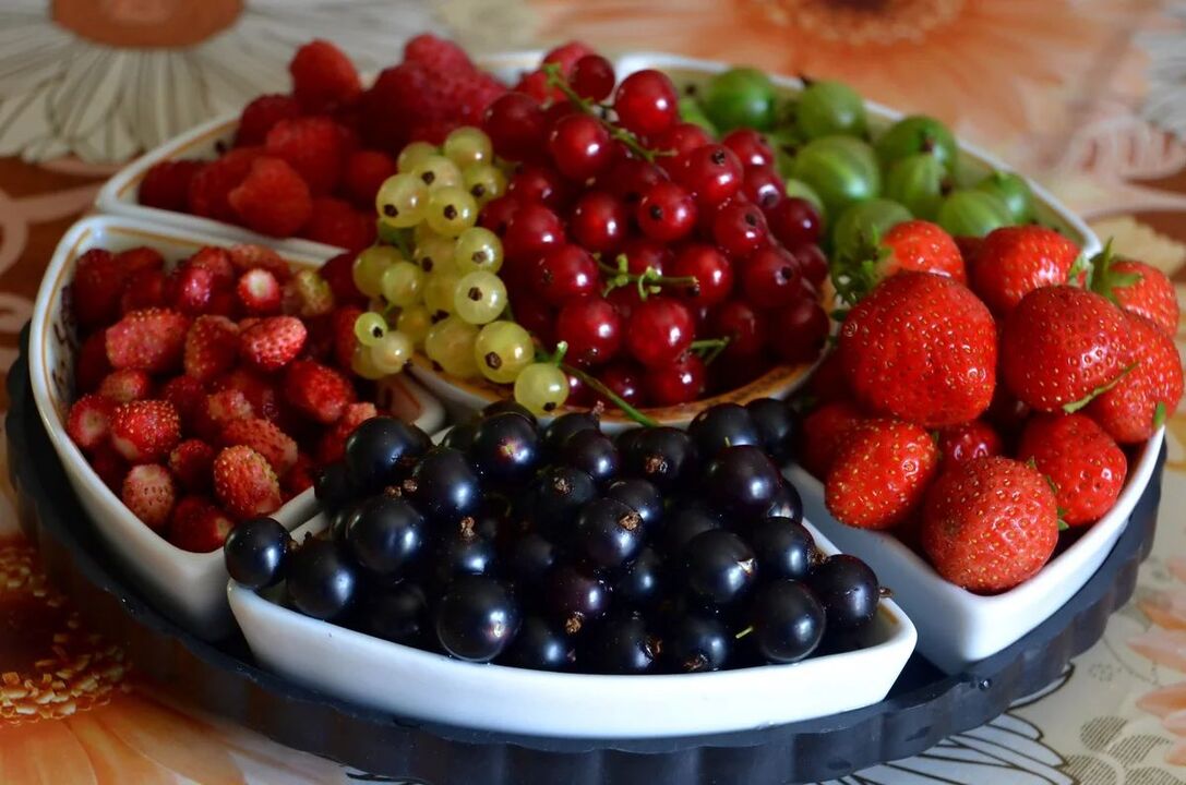 Beeren für Kraft